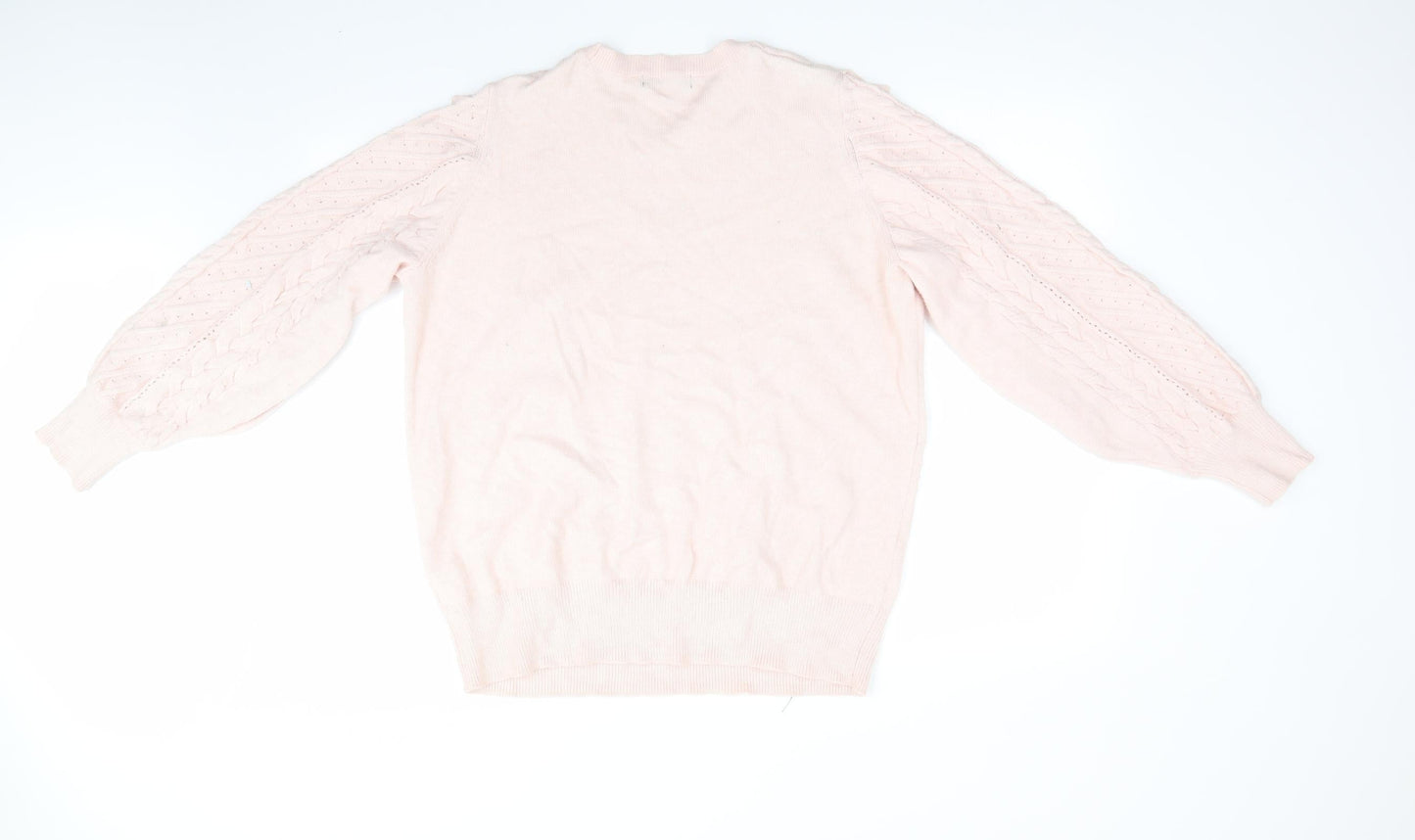 Womens UK Size 10 Florence and Fred Pink Pullover Jumper