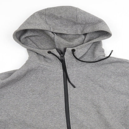 Mens UK Size  Preworn Grey Full Zip Hoodie