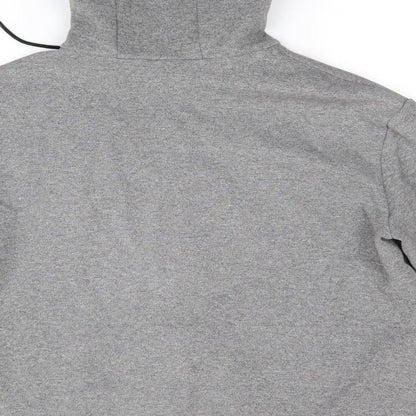Mens UK Size  Preworn Grey Full Zip Hoodie