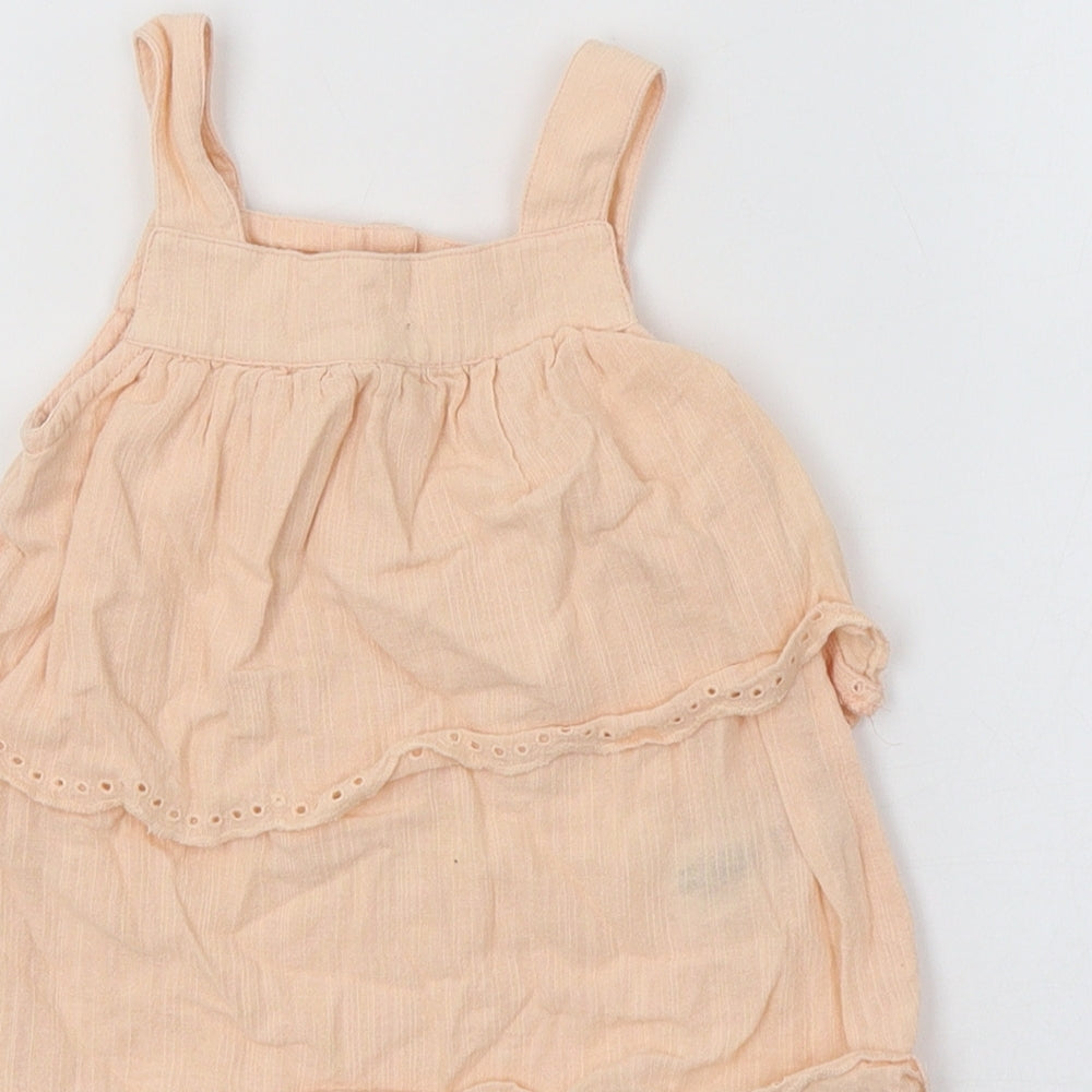 Nutmeg Baby Beige   Basic Blouse Size 18-24 Months