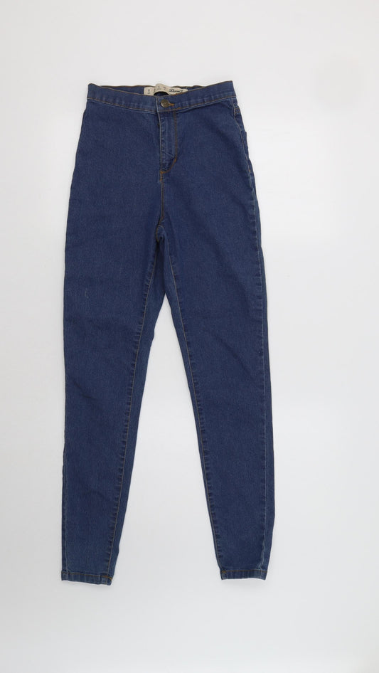 Primark Womens Blue   Skinny Jeans Size 8 L29 in