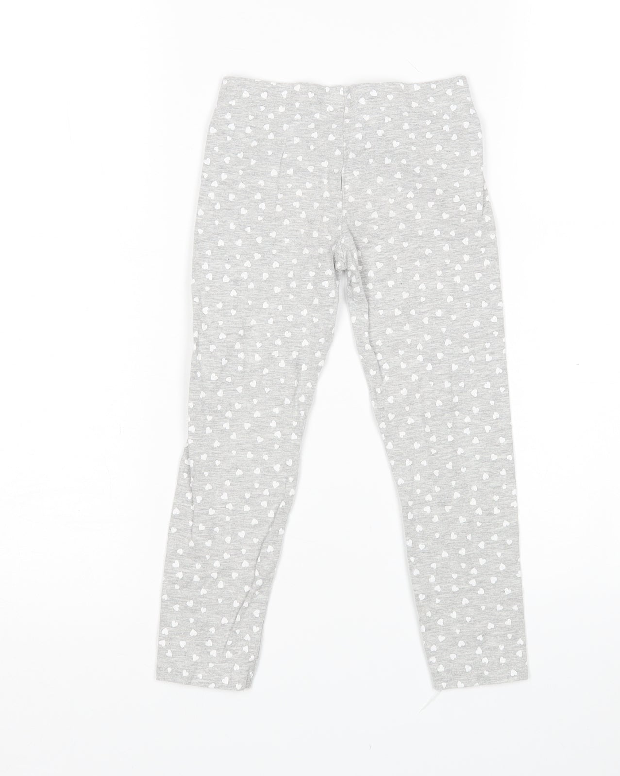 Primark Girls Grey Polka Dot   Pyjama Pants Size 5-6 Years