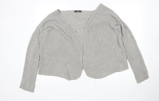 SheIn Womens Grey   Cardigan Jumper Size M