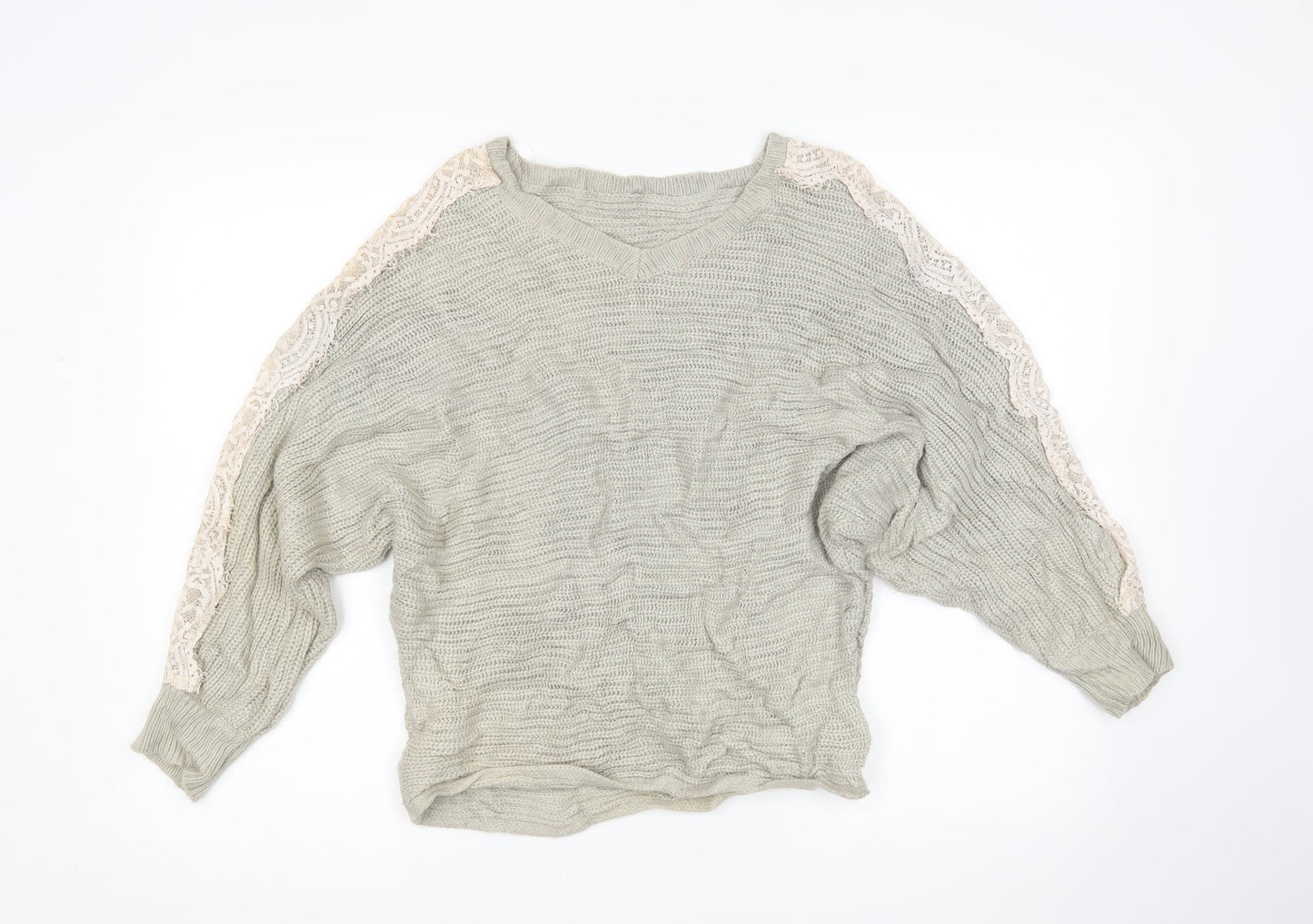 Shein  Womens Grey   Pullover Jumper Size S