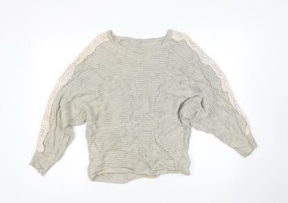 Shein  Womens Grey   Pullover Jumper Size S