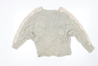 Shein  Womens Grey   Pullover Jumper Size S