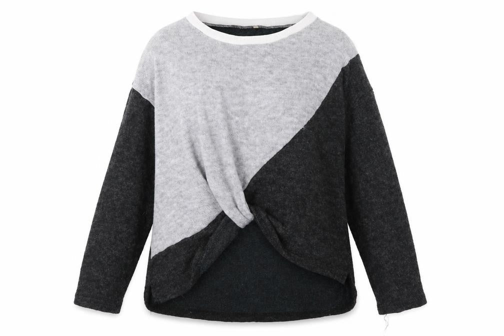 Womens UK Size M Preworn Grey Pullover Jumper