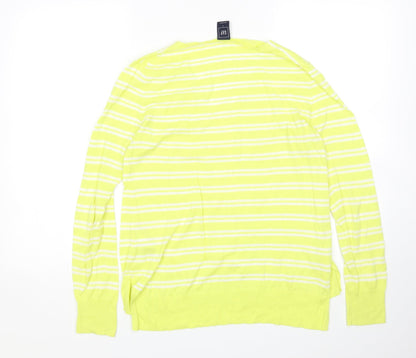 Gap Womens Multicoloured Striped  Pullover Jumper Size S