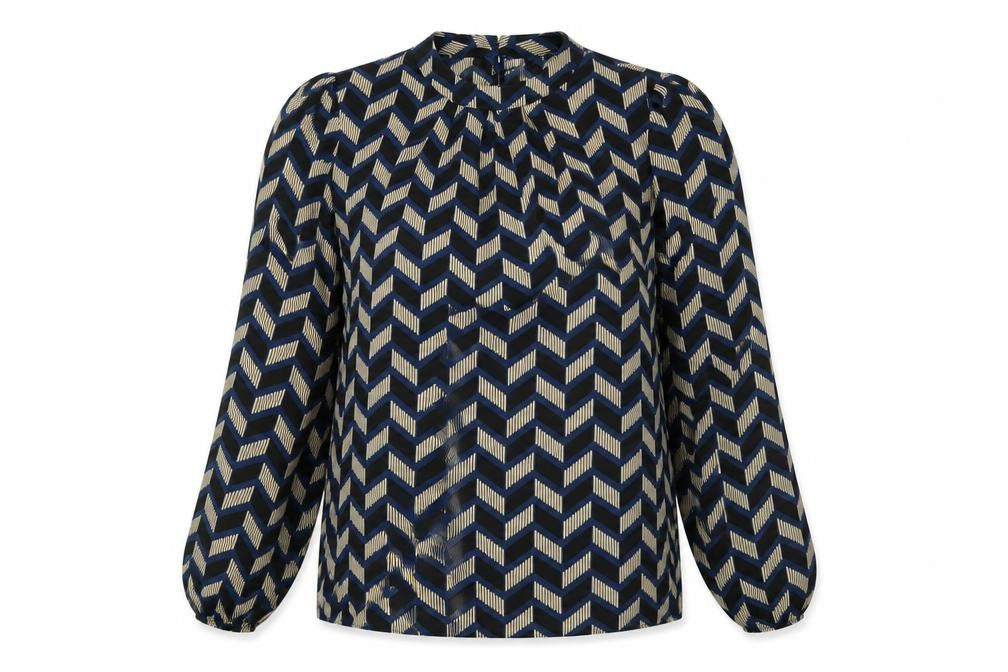 Womens UK Size 10 Stella Morgan Multicoloured Basic Blouse