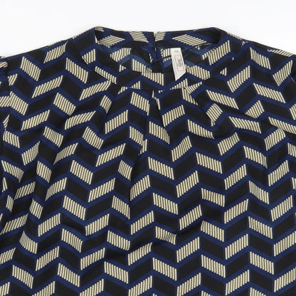 Womens UK Size 10 Stella Morgan Multicoloured Basic Blouse