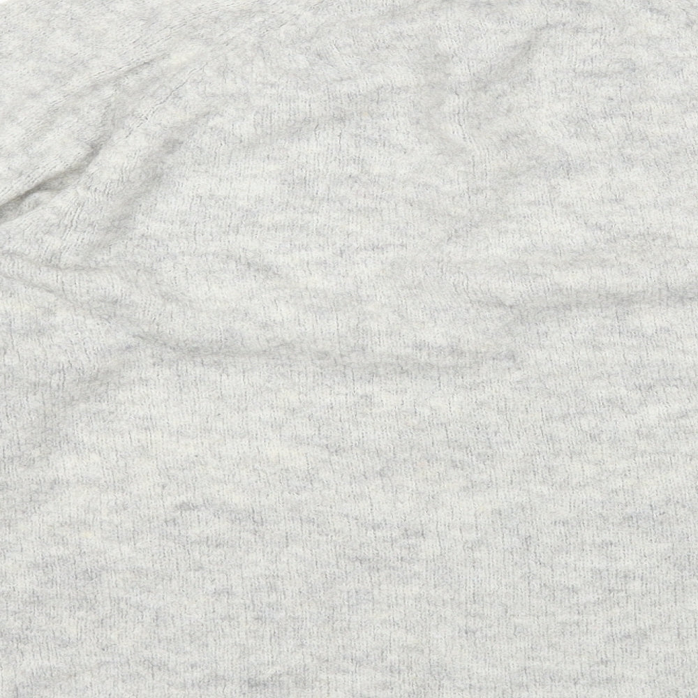 Womens UK Size M New Look Grey Pullover Jumper