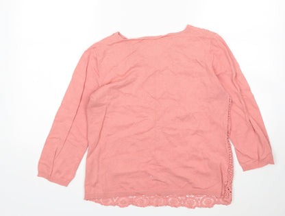 George Womens Pink   Pullover Jumper Size 12
