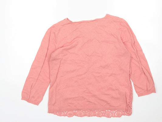 George Womens Pink   Pullover Jumper Size 12