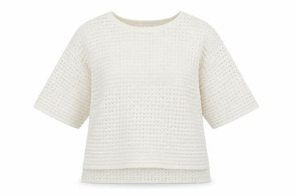 Womens UK Size 14 NEXT White Pullover Jumper