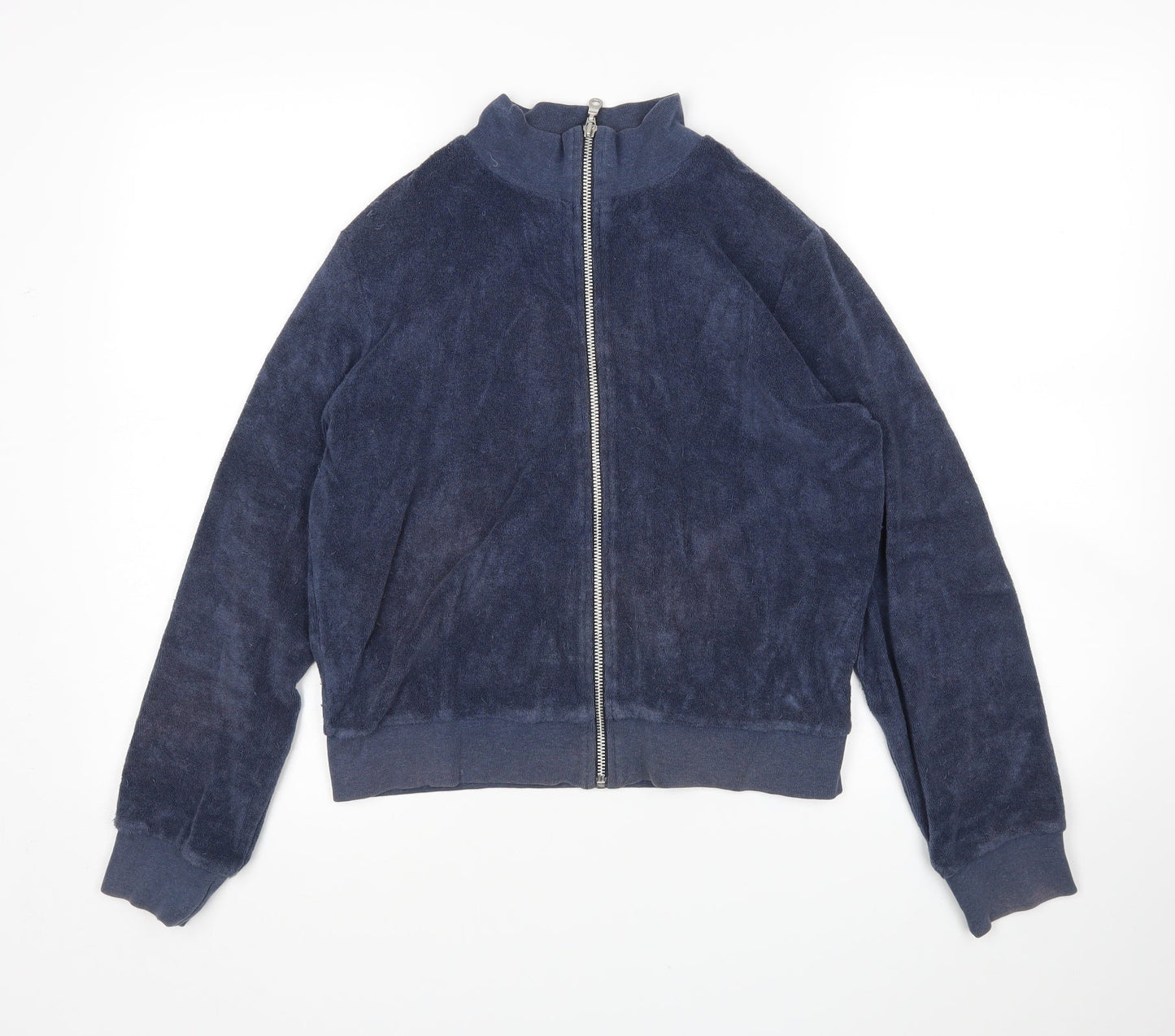 Per Una Womens Blue   Full Zip Sweatshirt Size 14