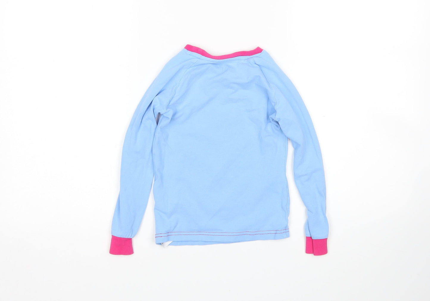 character.com Girls Blue   Top Pyjama Top Size 7 Years  - trolls