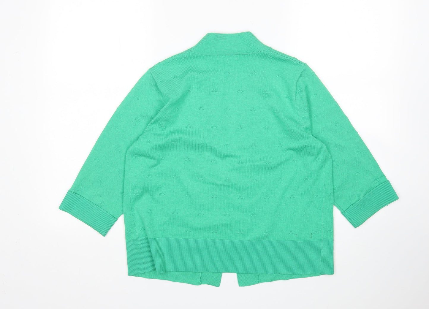 Womens UK Size S Hepburn Green Cardigan Jumper
