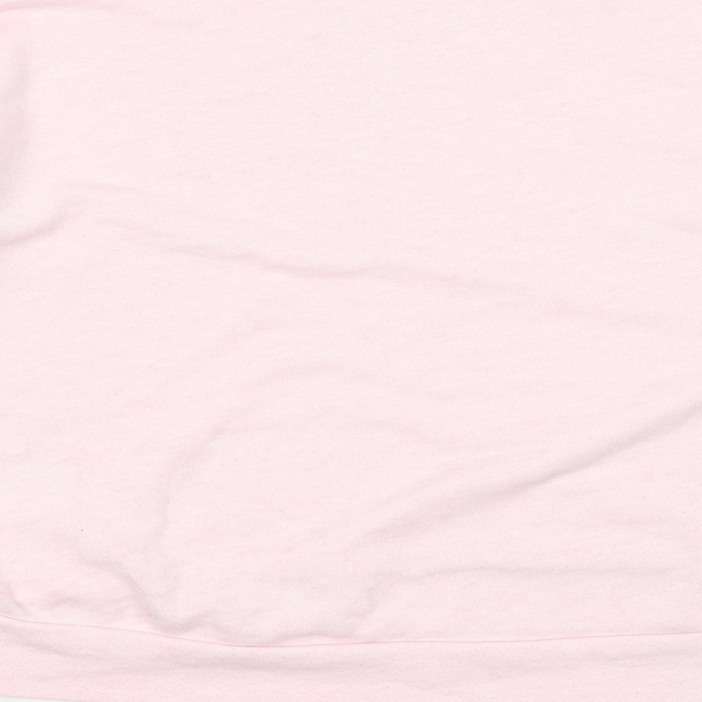H&M Girls Pink   Pullover Sweatshirt Size 11-12 Years