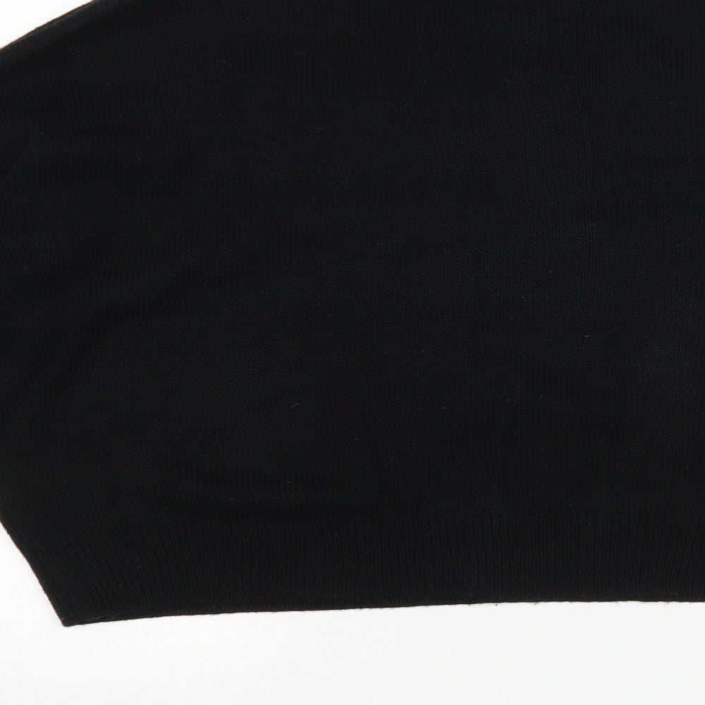 Womens UK Size XS H&M Black Pullover Jumper