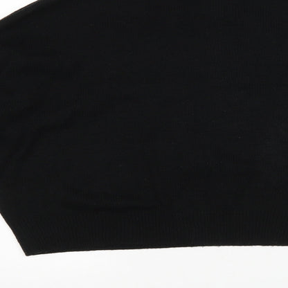 Womens UK Size XS H&M Black Pullover Jumper