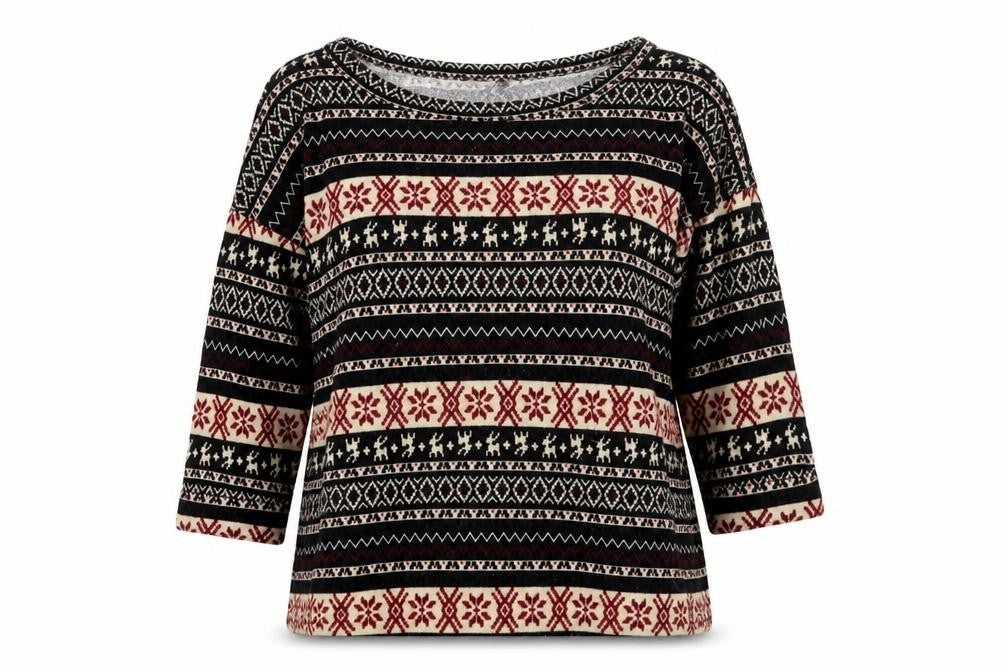 Womens UK Size 10 New Look Multicoloured Pullover Jumper