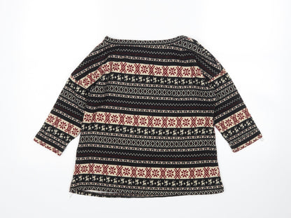 Womens UK Size 10 New Look Multicoloured Pullover Jumper