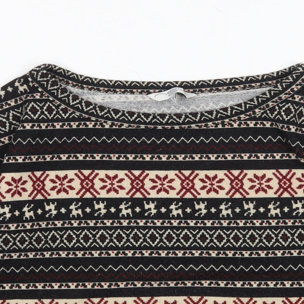 Womens UK Size 10 New Look Multicoloured Pullover Jumper