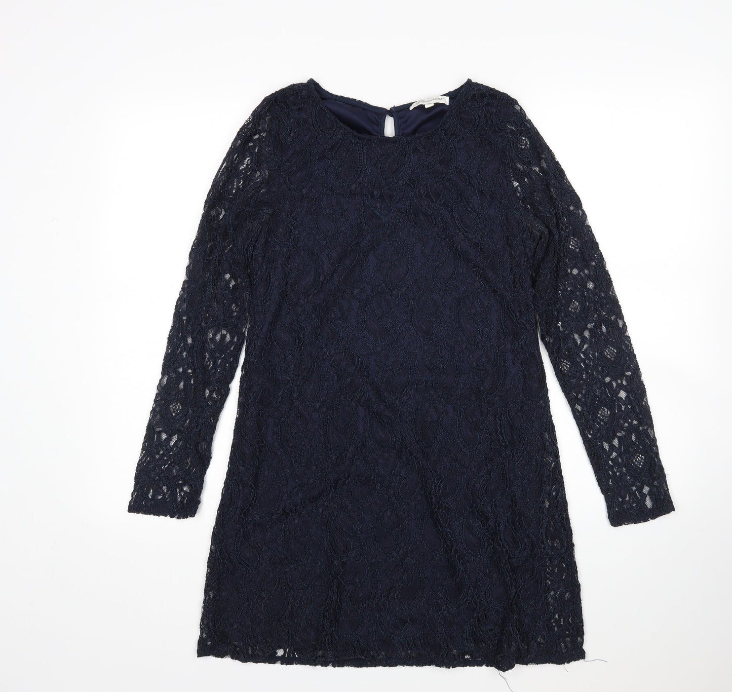 Glamorous Womens Blue Paisley  A-Line  Size 12