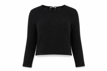 Womens UK Size M Zara Black Pullover Jumper