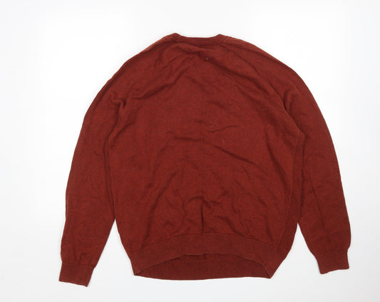 George Mens Brown   Pullover Jumper Size L