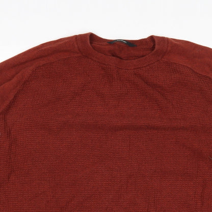 George Mens Brown   Pullover Jumper Size L