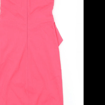 Preworn Womens Pink   Pencil Dress  Size 12