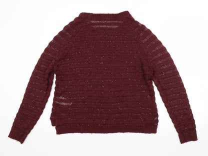 Womens UK Size 16 Preworn Purple Pullover Jumper