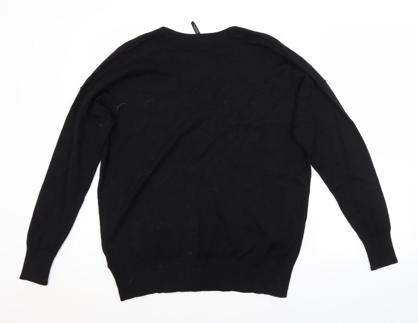 Womens UK Size 12 CAPSULE Black Pullover Jumper