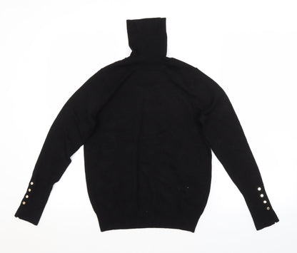 Womens UK Size  Preworn Black Pullover Jumper