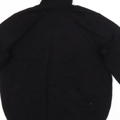 Womens UK Size  Preworn Black Pullover Jumper