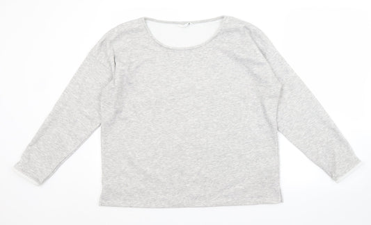 M&S Womens Grey   Pullover Jumper Size 14