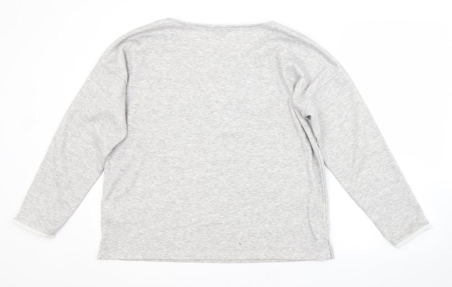 M&S Womens Grey   Pullover Jumper Size 14