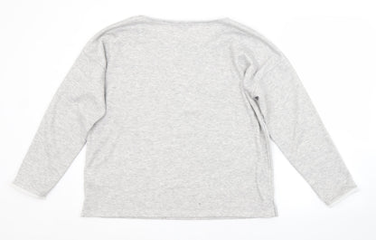 M&S Womens Grey   Pullover Jumper Size 14