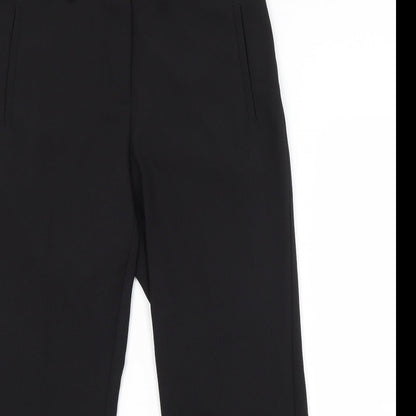 Peacocks Womens Black   Trousers  Size 12 L27 in
