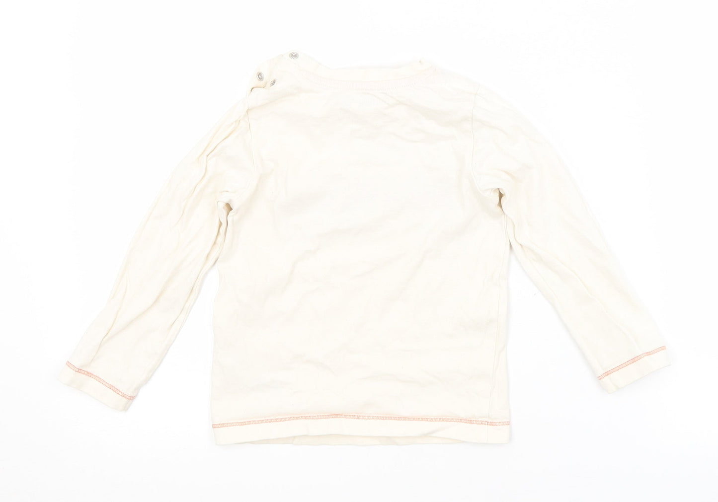 Nutmeg Boys Beige   Basic T-Shirt Size 2-3 Years
