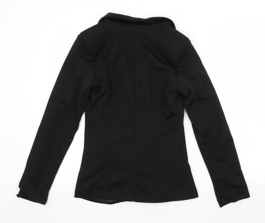 Womens UK Size  Preworn Black Jacket