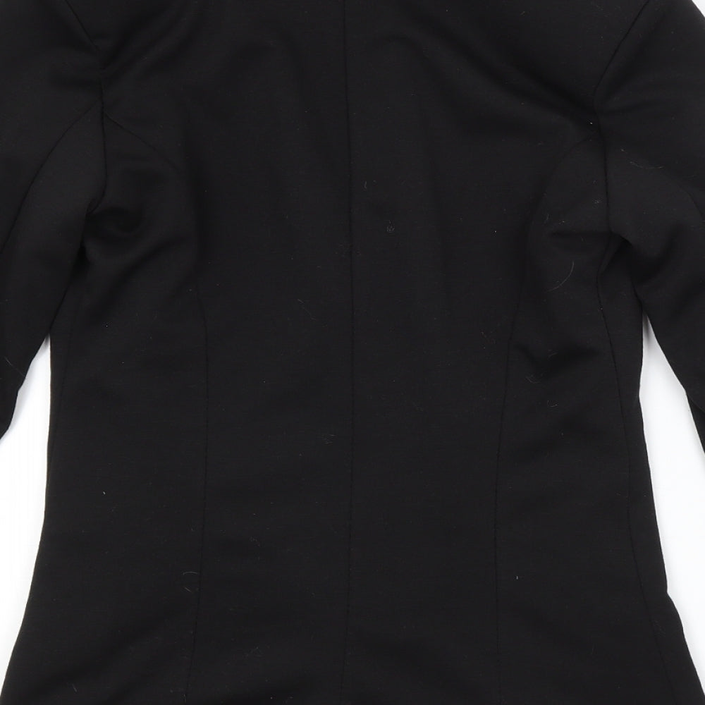 Womens UK Size  Preworn Black Jacket