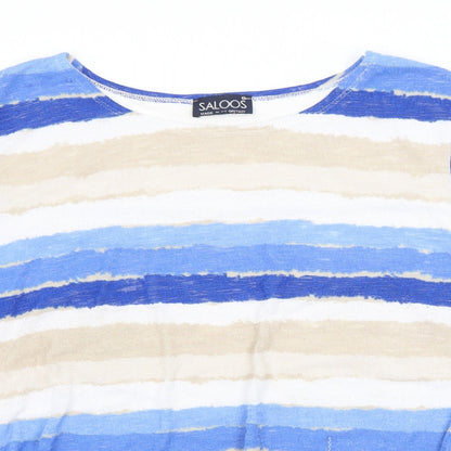 Womens UK Size  Saloos Multicoloured Basic Blouse