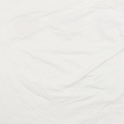 Womens UK Size L Fruit of the Loom White Basic T-Shirt