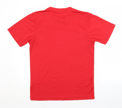 Mens UK Size S Preworn Red  Casual