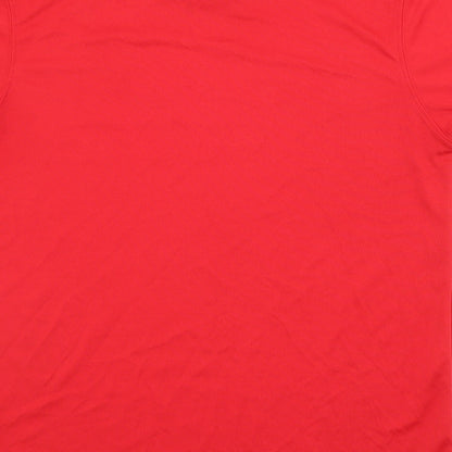 Mens UK Size S Preworn Red  Casual
