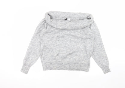 H&M Womens Grey   Basic T-Shirt Size M