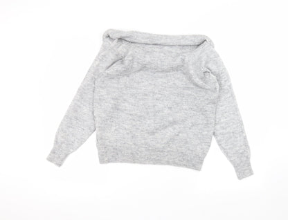 H&M Womens Grey   Basic T-Shirt Size M