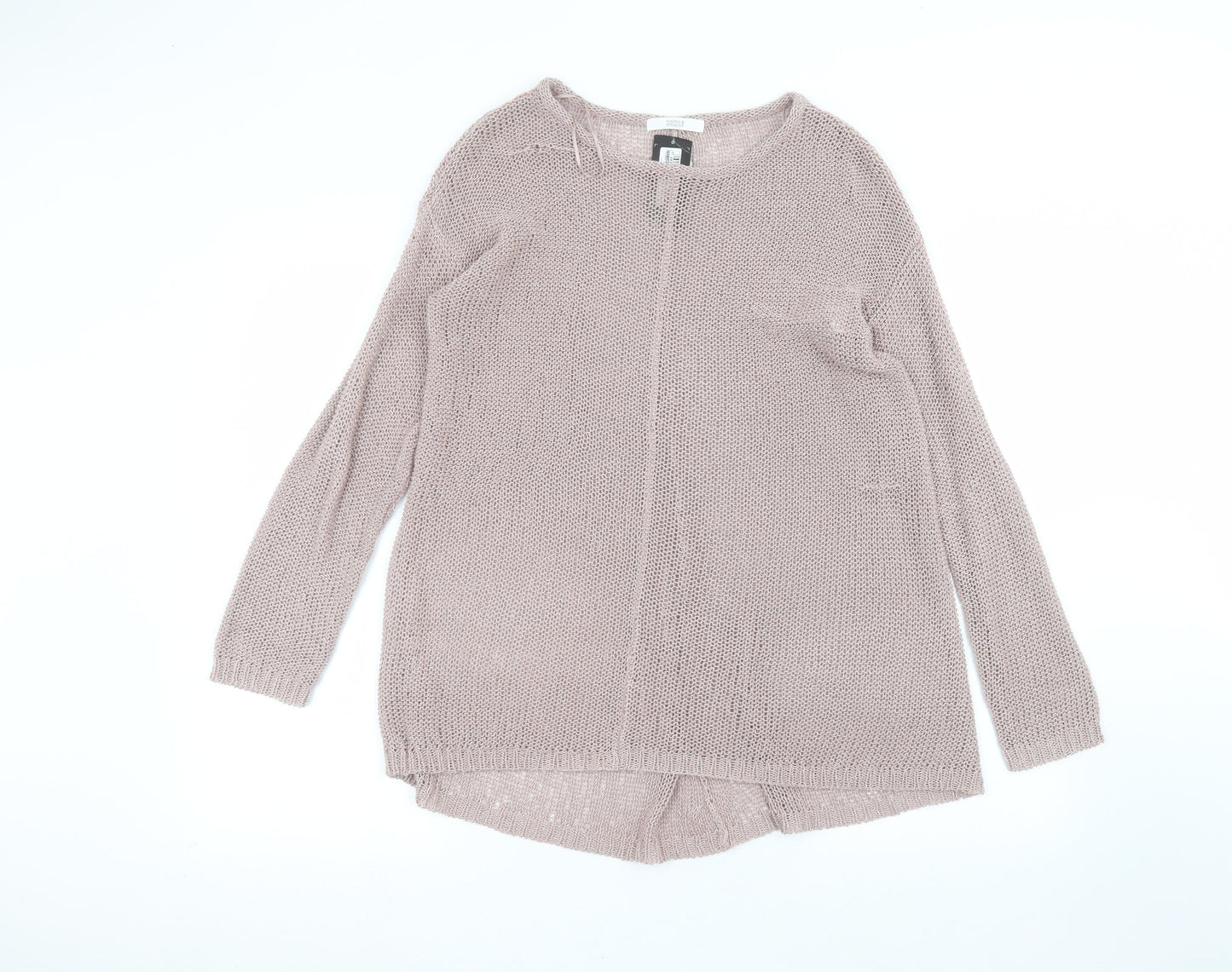 Womens UK Size 14 Marks and Spencer Pink Pullover Jumper
